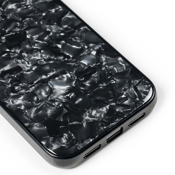 iDeal of Sweden Pearlized Case Apple iPhone 12 (Pro) - Schwarz