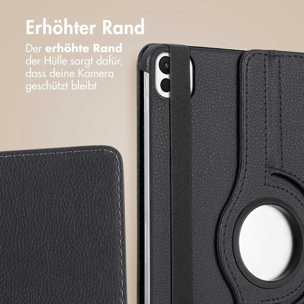 imoshion 360° drehbare Klapphülle Apple iPad Air 11 Zoll (2026) M4 / (2025) M3 / (2024) M2 / Air 5 (2022) / Air 4 (2020) / Pro 11 (2018/2020) - Schwarz