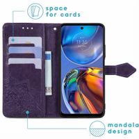 imoshion Mandala Klapphülle Motorola Moto E32 / E32s - Violett
