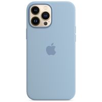 Apple Silikon-Case MagSafe für das Apple iPhone 13 Pro Max - Blue Fog
