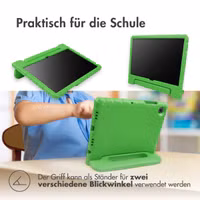 imoshion Hülle mit Handgriff kindersicher Galaxy Tab A7 Lite - Grün