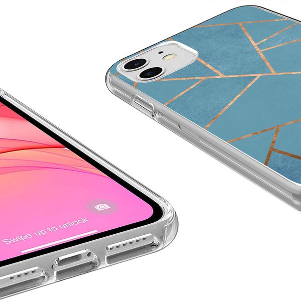 imoshion Design Hülle für das iPhone 11 - Blue Graphic