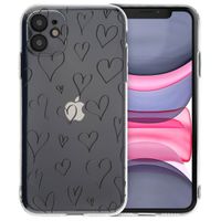 imoshion Design Hülle Apple iPhone 11 - Hearts
