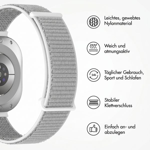 imoshion Nylonarmband für Samsung Galaxy Watch Ultra (2024/2025) - Seashell