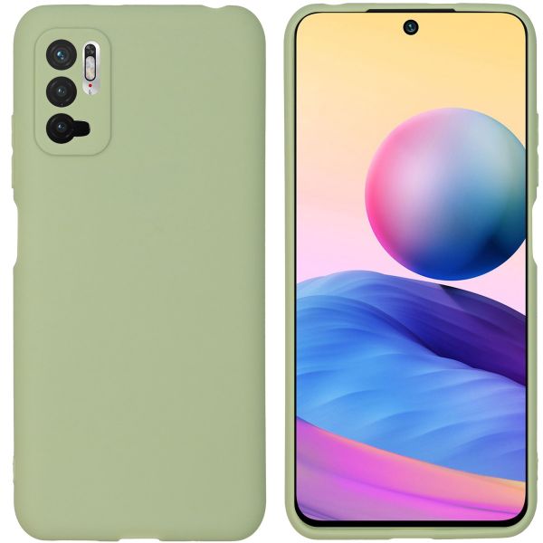 imoshion Color TPU Hülle für das Xiaomi Redmi Note 10 (5G) - Olive Green