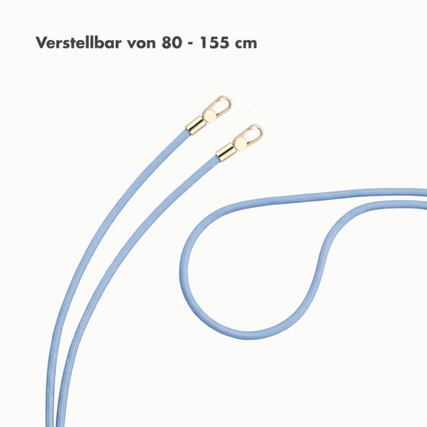 Selencia Universal Handyband mit 2 Haken - verstellbar - Powder Blue