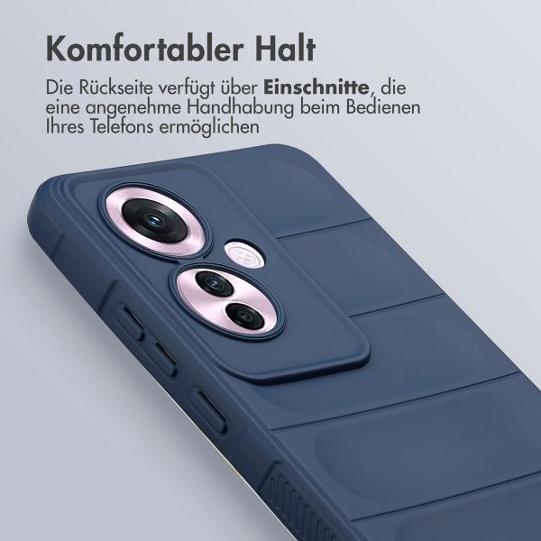 imoshion EasyGrip Backcover für das Oppo Reno 11 F - Dunkelblau