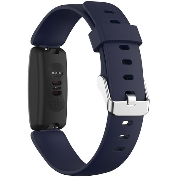 imoshion Silikonband für das Fitbit Inspire 2 - Dunkelblau