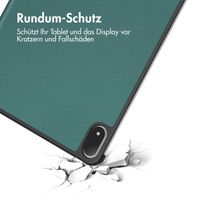 imoshion Trifold Klapphülle OnePlus Pad 2 Pro / Pad 3 - Dunkelgrün