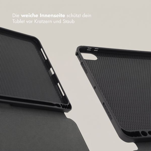Selencia Vivid Klapphülle Apple iPad 11 (2025) 11 Zoll A16 / iPad 10 (2022) 10.9 Zoll - Chalky Bloom