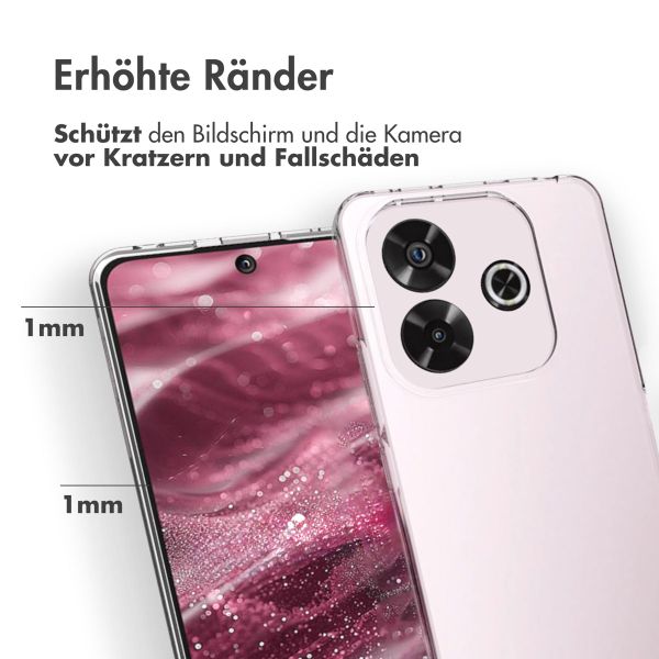 Accezz Xtreme TPU Cover für das Xiaomi Redmi Note 14 (5G) - Transparent