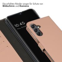 Selencia Echtleder Klapphülle Samsung Galaxy A25 (5G) - Dusty Pink