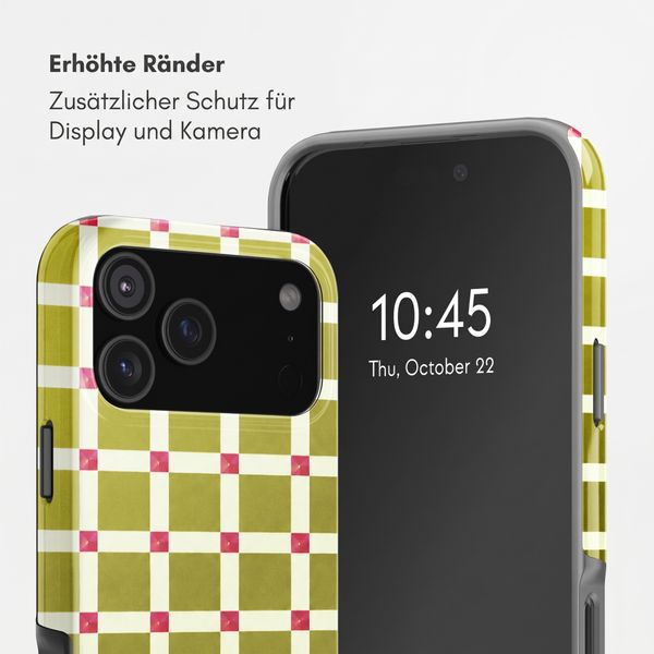 Selencia Vivid Rückabdeckung mit MagSafe Apple iPhone 18 Pro Max / 17 Pro Max - Check This Olive
