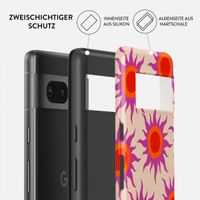 Burga Tough Back Cover für das Google Pixel 7 - Sunset Glow