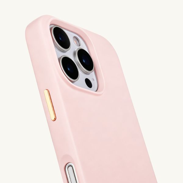 Selencia Rivièra Backcover mit MagSafe mit abnehmbaren Haken Apple iPhone 16 Pro Max - Sorbet Pink