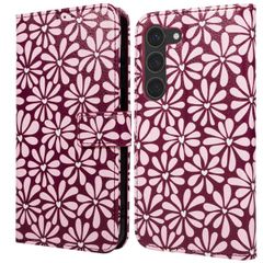 imoshion Design Klapphülle Samsung Galaxy S23 - Bloom Love Blush