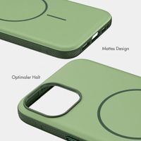 imoshion Color Backcover mit Thin MagSafe Ring Apple iPhone 14 / 13 - Dunkelgrün