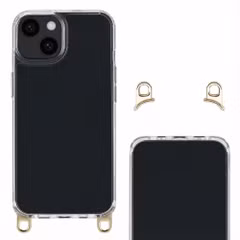 Selencia Backcover mit abnehmbaren Haken Apple iPhone 13 - Transparent