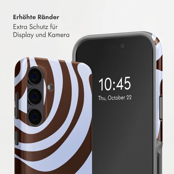 Selencia Vivid Rückabdeckung mit MagSafe Samsung Galaxy S24 - Dream Swirl Chocolate