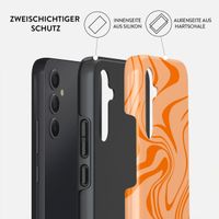 Burga Tough Back Cover für das Samsung Galaxy A34 (5G) - High Vibrations