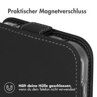 Accezz Flip Case für das Samsung Galaxy Xcover 6 Pro - Schwarz