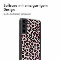 imoshion Design Hülle Samsung Galaxy S22 - Leopard Pink