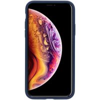 Accezz Liquid Silikoncase Blau für das iPhone Xs / X