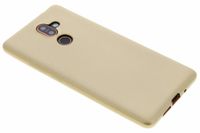 Carbon-Hülle Gold für das Nokia 7 Plus