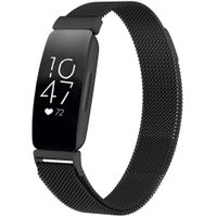 imoshion Mailändische Magnetarmband für das Fitbit Inspire - Größe M - Schwarz