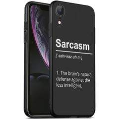 imoshion Design Hülle für das iPhone Xr - Quote - Schwarz