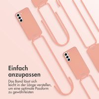 imoshion Color Backcover mit abtrennbarem Band Samsung Galaxy S22 - Peach