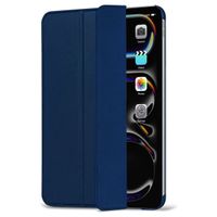 Decoded Textured Sillicon Slim Cover für das iPad Pro 13 (2024) M4 - Navy Peony