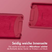 imoshion Color Backcover mit abnehmbarem Handykette und MagSafe Samsung Galaxy S25 Ultra - Red Raspberry