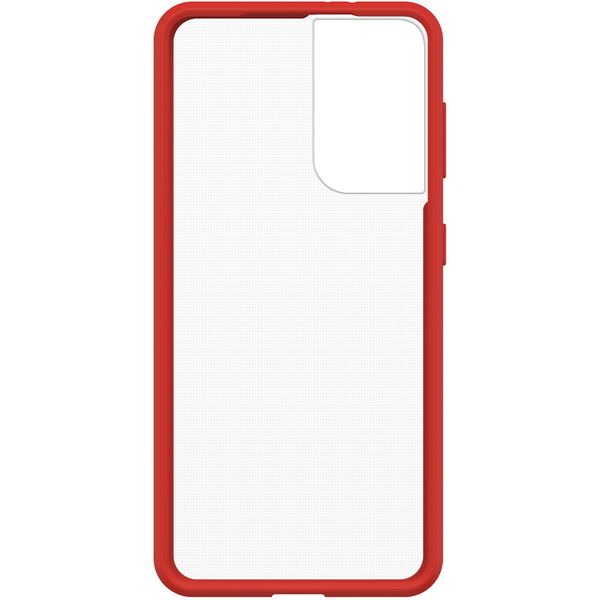 OtterBox React Backcover Samsung Galaxy S21 - Power Red