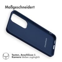 imoshion Color TPU Hülle für das Samsung Galaxy S25 Plus - Dunkelblau