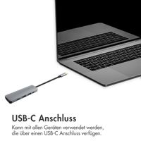 Accezz 5-in-1 USB-C Hub - 4K 30Hz Ultra HD - 100 Watt Laden - Dockingstation