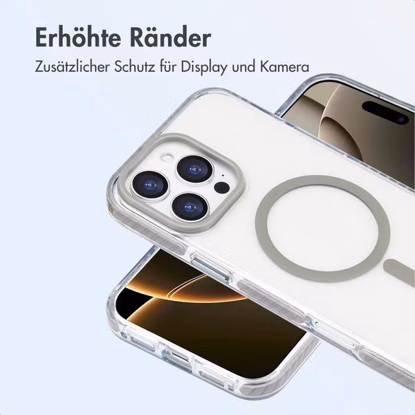 imoshion Combat MagSafe Hülle Apple iPhone 16 Pro Max - Grau