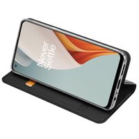 Dux Ducis Slim TPU Klapphülle für das OnePlus Nord N100 - Schwarz