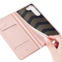 Dux Ducis Slim TPU Klapphülle für das Samsung Galaxy S23 Plus - Rose Gold