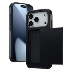 imoshion Backcover mit Kartenfach Apple iPhone 17 Pro - Schwarz