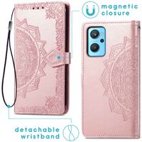 imoshion Mandala Klapphülle Oppo A76 (4G) - Rosé gold