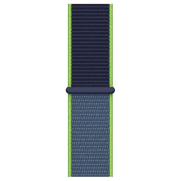 Apple Sport Loop Armband für Apple Watch Series 1-9 / SE - 38/40/41 mm / Series 10 - 42 mm - Neon Lime