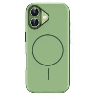 imoshion Color Backcover mit Thin MagSafe Ring Apple iPhone 16 - Dunkelgrün