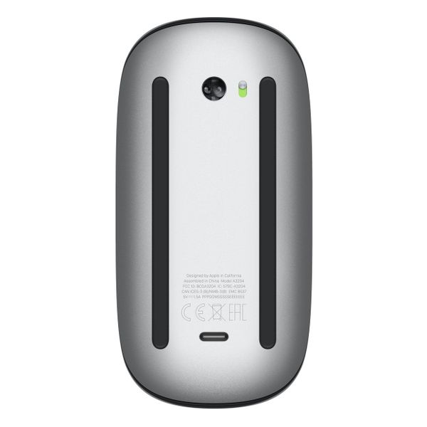 Apple Magic Mouse - Kabellose Maus mit Multi-Touch-Oberfläche - USB-C - Schwarz