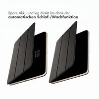 Accezz Leder Trifold Klaphülle Apple iPad Pro 13 (2025) M5 / (2024) M4 - Schwarz