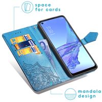 imoshion Mandala Klapphülle Oppo A53 / Oppo A53s - Türkis