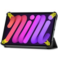imoshion Trifold Klapphülle Apple iPad Mini 7 (2024) / iPad Mini 6 (2021) - Schwarz
