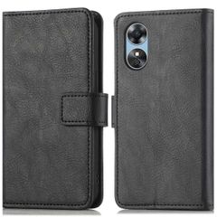 imoshion Luxuriöse Klapphülle Oppo A17 - Schwarz