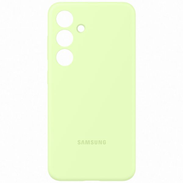 Samsung Original Silikon Cover für das Galaxy S24 - Light Green