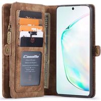 CaseMe Luxuriöse 2-in-1-Portemonnaie-Klapphülle Leder Samsung Galaxy S20